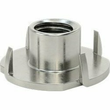BSC PREFERRED Tee Nut Insert for Wood 316 Stainless Steel 1/2-13 Thread Size 0.516 Installed Length 90973A106